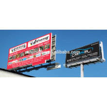 Materiais impressos em rolo Filmes PVC Interlit podem ser impressos e estampados para banners, letreiros, peles outdoor